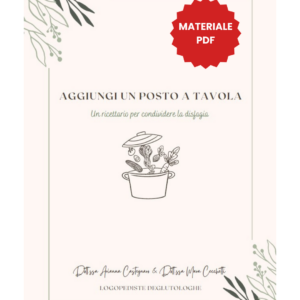 Aggiungi un posto a tavola